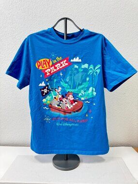 Disney Parks Play In The Park Mickey Tee Size Large